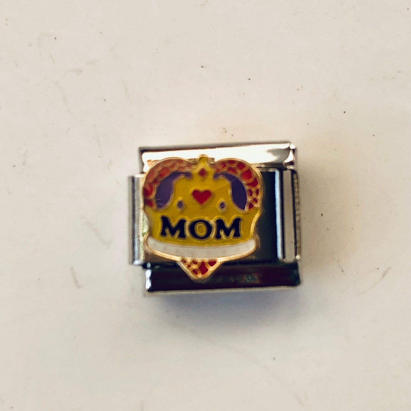 Charm pulsera italiana I love mom