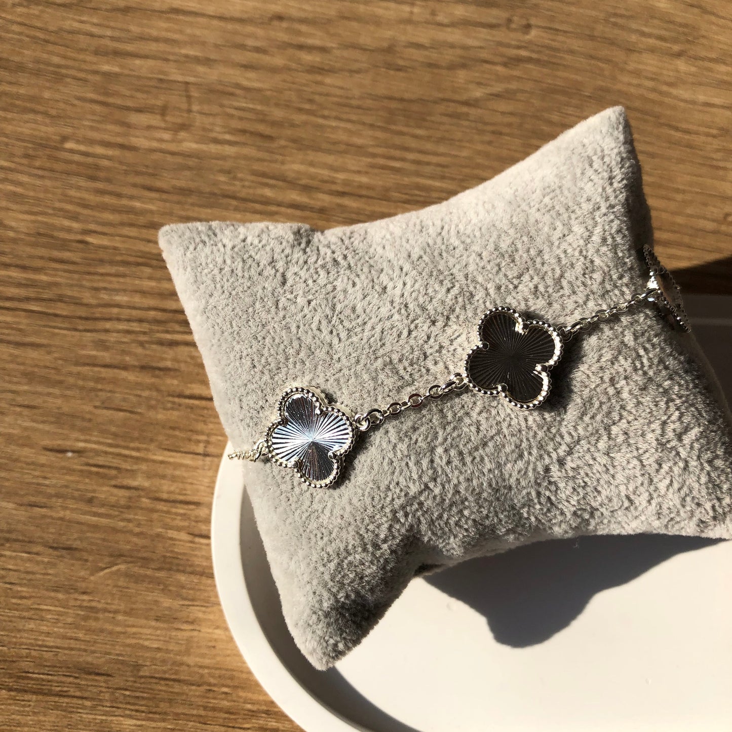 Pulsera color plata