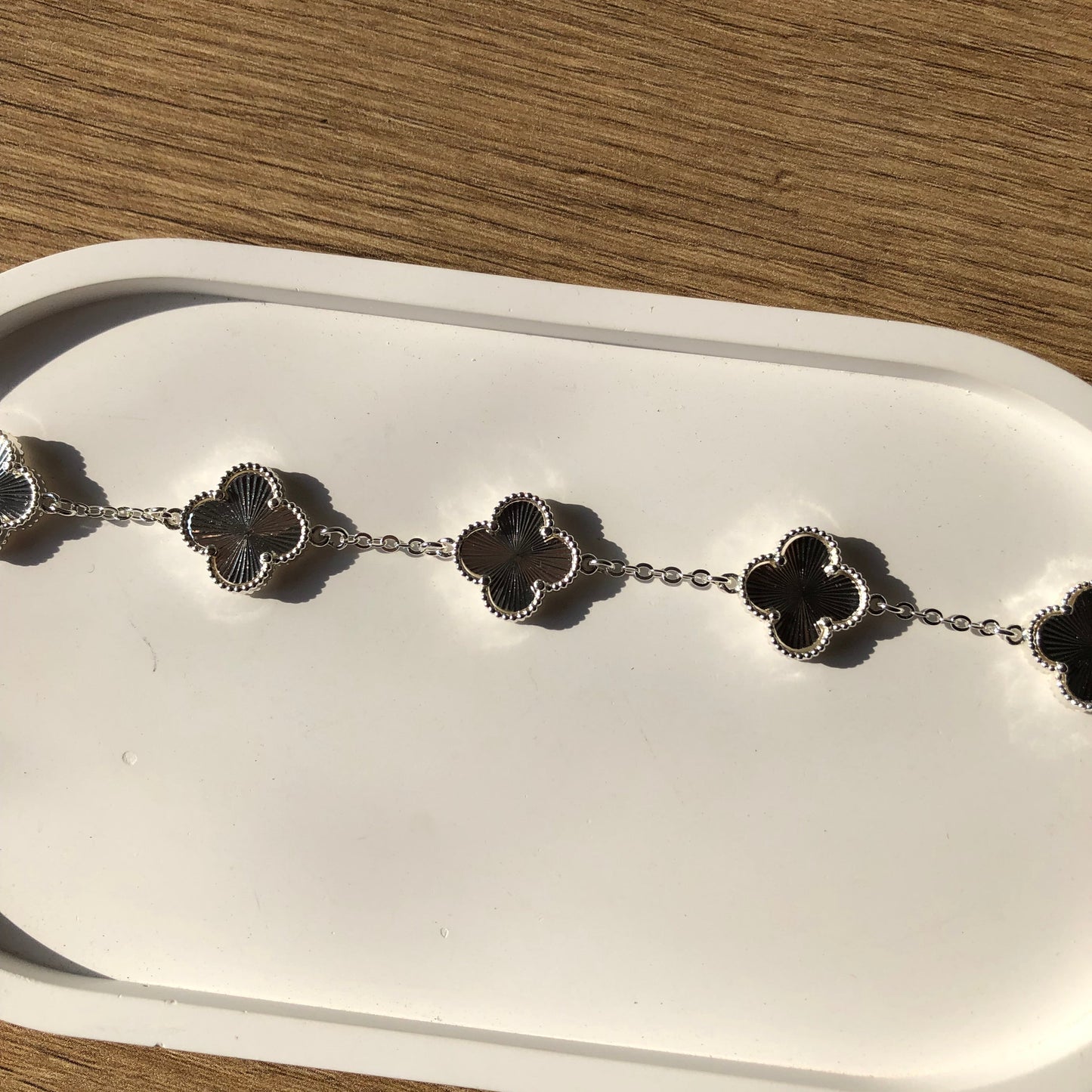 Pulsera color plata