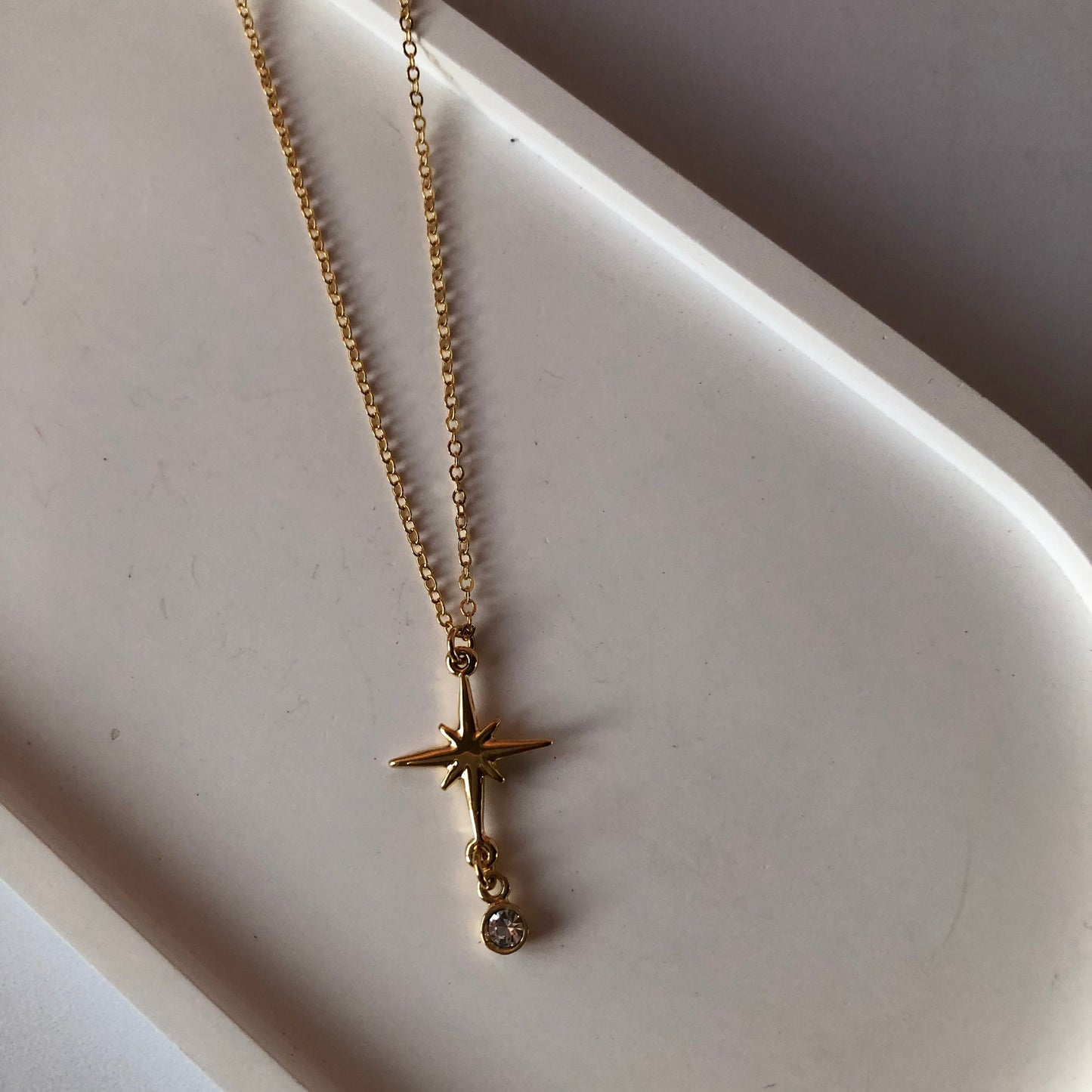 Collar Estrella con cristal