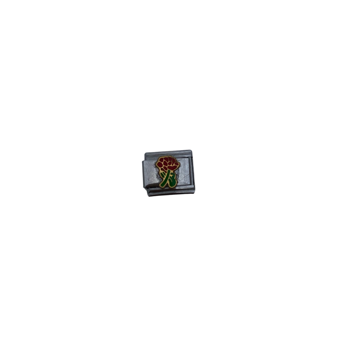 Charm Rosa roja