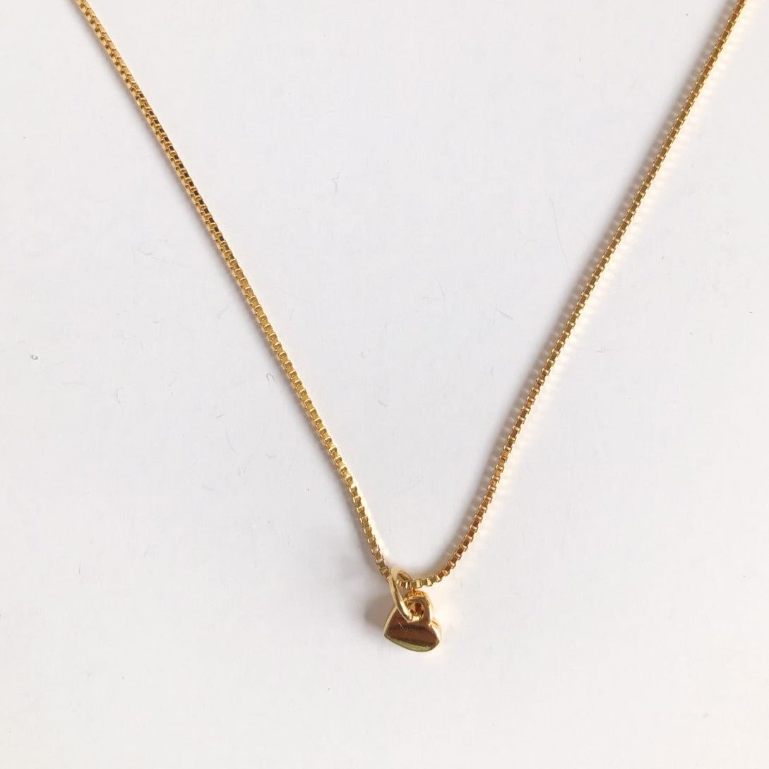 Collar corazón mini