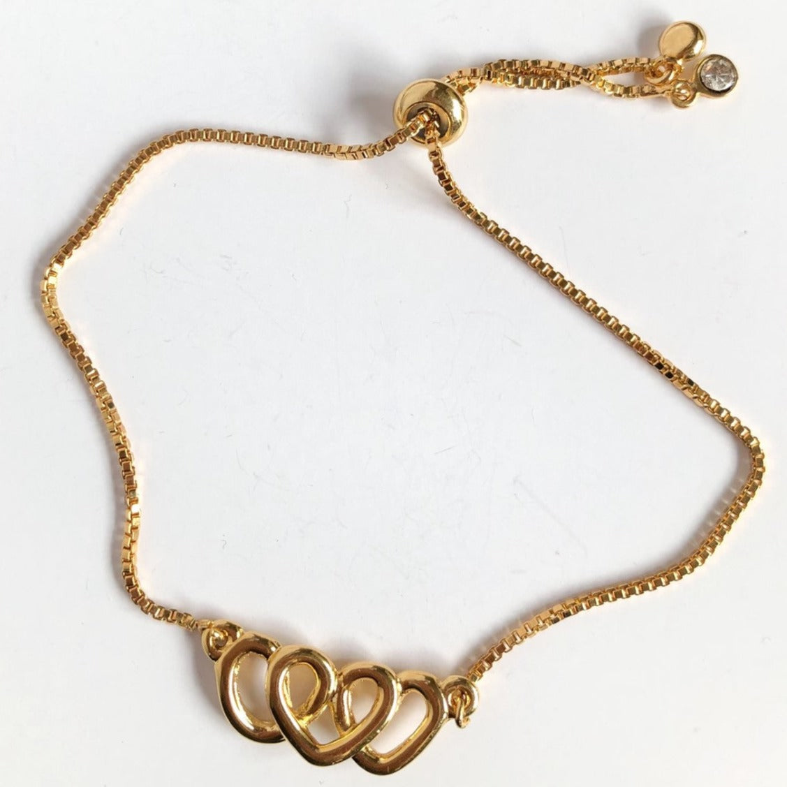 Pulsera Tres Corazones