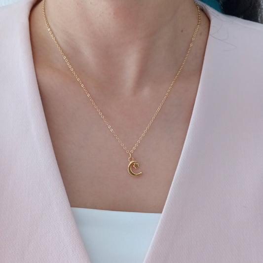Collar Luna con estrella