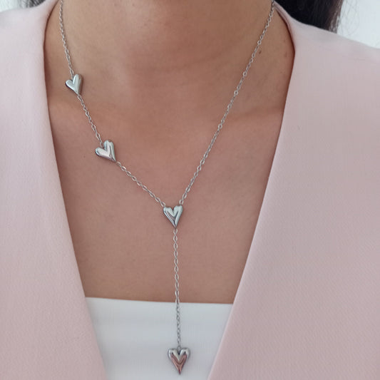 Collar corazones