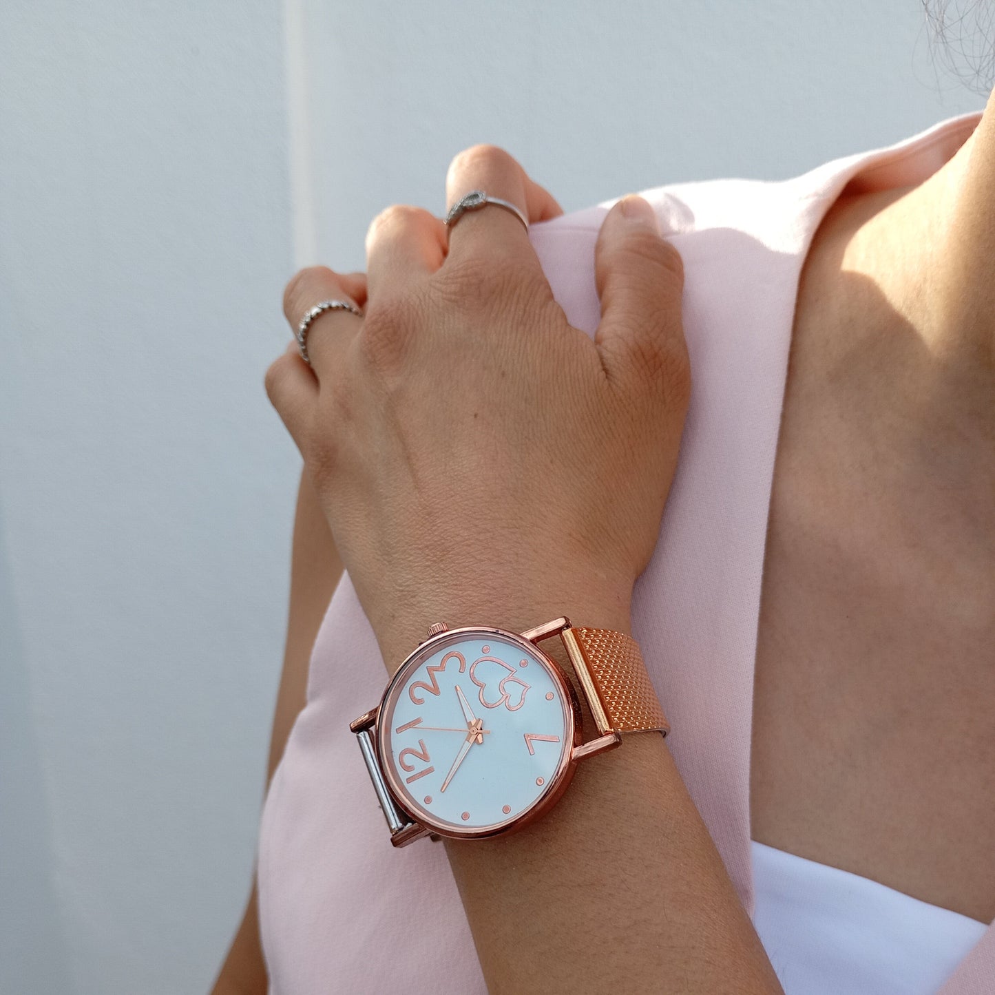 Reloj dorado