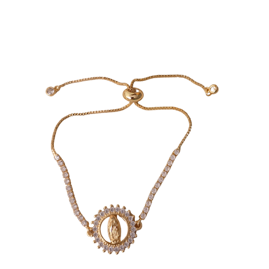 Pulsera ajustable Virgen de Guadalupe
