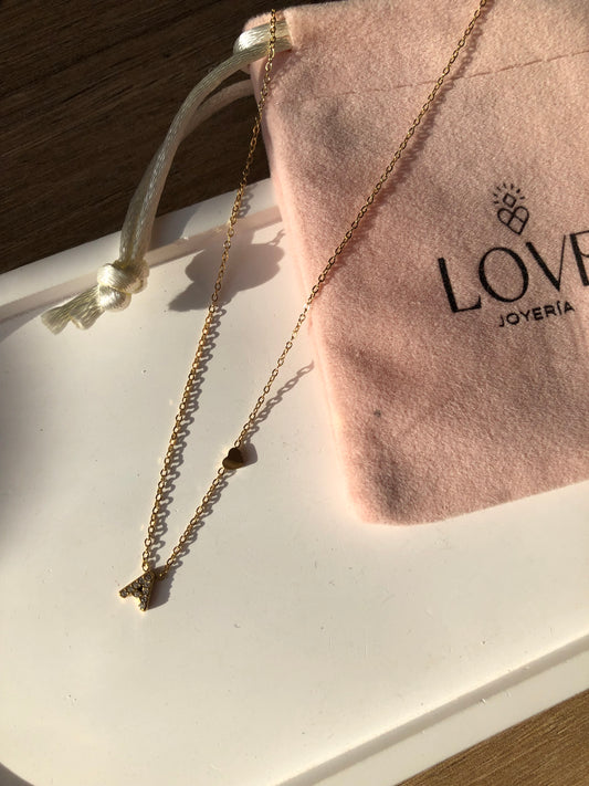 Iniciales mini con corazón