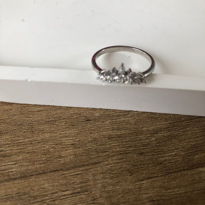 Anillo corona plata .925