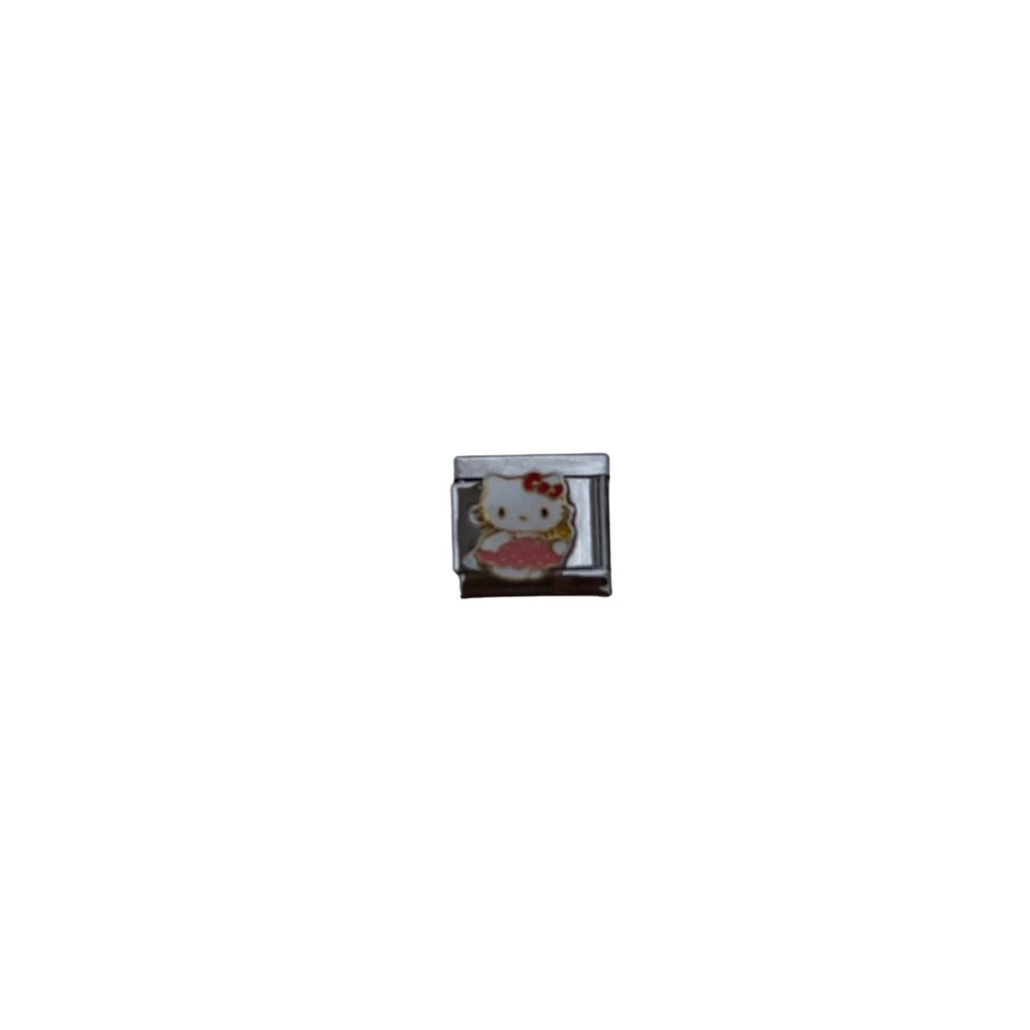 Charm para pulseras italianas hello kity acero