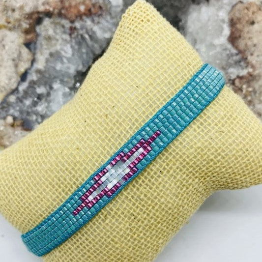 Pulsera Miyuki Azul