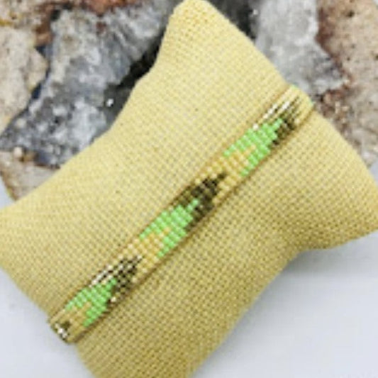 Pulsera Miyuki verde