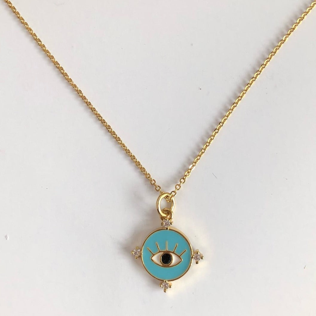 Collar Ojo Azul