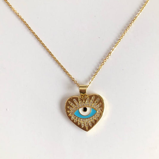 Collar Ojo Azul